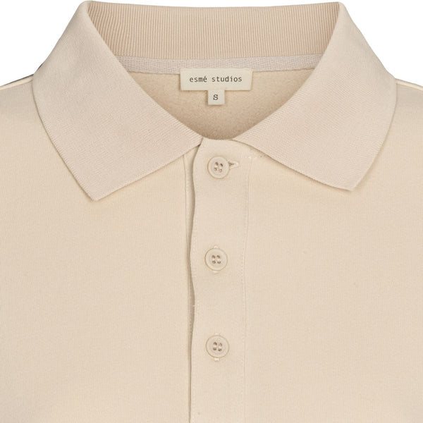 Esmé Lyla LS Polo GOTS Sheer Bliss Damen creme