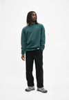 Cleptomanicx Soft Knit Jasper Teal Strickpullover Herren petrol