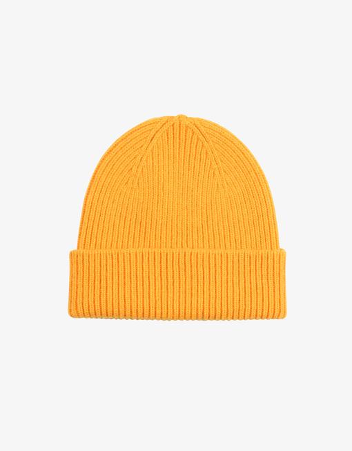 Colorful Standard Merino Beanie Burned Yellow Mütze Unisex gelb