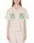 Obey Roses Embellished Natural SS Shirt Hemd Damen creme