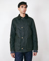 Brixtol Textiles Curtis Olive Herren Wachsjacke Wasserabweisend grün