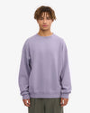 Colorful Standard Purple Jade Oversized Organic Crew Pullover Herren lila