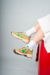Genesis G-Eco 99 Contra Mesh Tan Green Sneaker Unisex