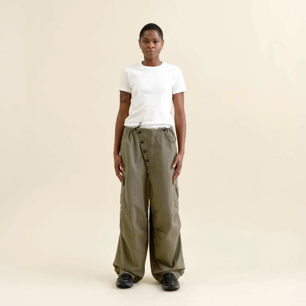 DAWN MAY MAY Cargohose Moss Green – Ansicht 1