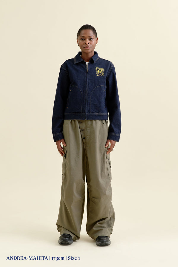 DAWN MAY MAY Cargohose Moss Green – Ansicht 5