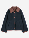 Bobo Choses Soft Reversible Sherpa Jacket Damen Wendejacke braun blau