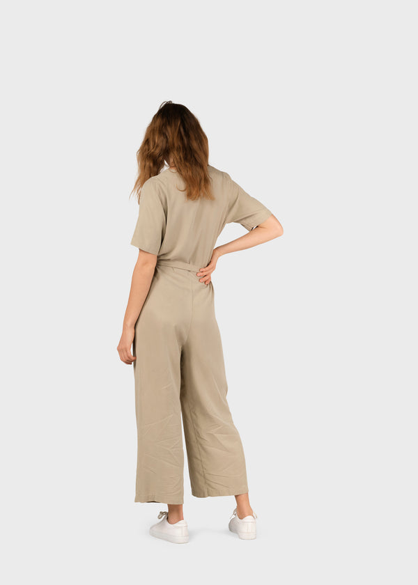 Klitmøller Marna Jumpsuit Damen Einteiler sand beige