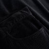 Dedicated Hamburg Corduroy Black Cordhose Herren schwarz – Detail