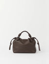 O MY BAG Kiki Mini Chocolate Soft Grain Ledertasche braun
