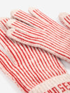 Bobo Bobo Choses Merino Wool Stripes Knitted Gloves Unisex Handschuhe Merino braun