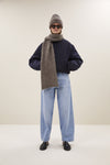 By-Bar Leah Norton Scarf Dark Biscuit unisex Schal beige