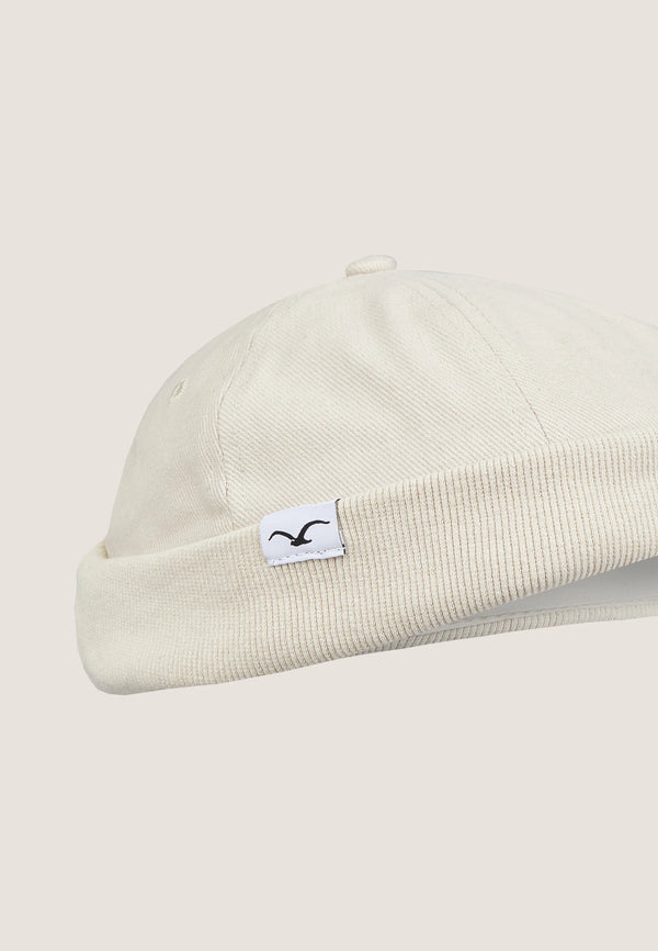 Cleptomanicx One Size Cap Brimless cremeweiss