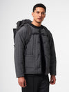 pinqponq Blok Medium Deep Anthra Backpack Rucksack dunkelgrau