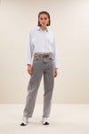 By-Bar Julie Leopard Belt Damen Gürtel Leder braun