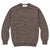 Harley of Scotland Shetland-Pullover Herren Hellbraun meliert – Vorderansicht