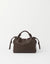 O MY BAG Kiki Mini Chocolate Soft Grain Ledertasche braun