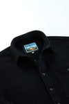 Arniko JP Overshirt Black Unisex Wollmix schwarz