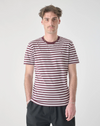 Cleptomanicx Ligull Winetasting Stripe Tee T-Shirt Herren gestreift