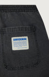 American Vintage Jazy Bermuda Shorts Denim Herren Black