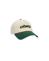 Obey Delta 5 Panel Snapback Black Multi grün