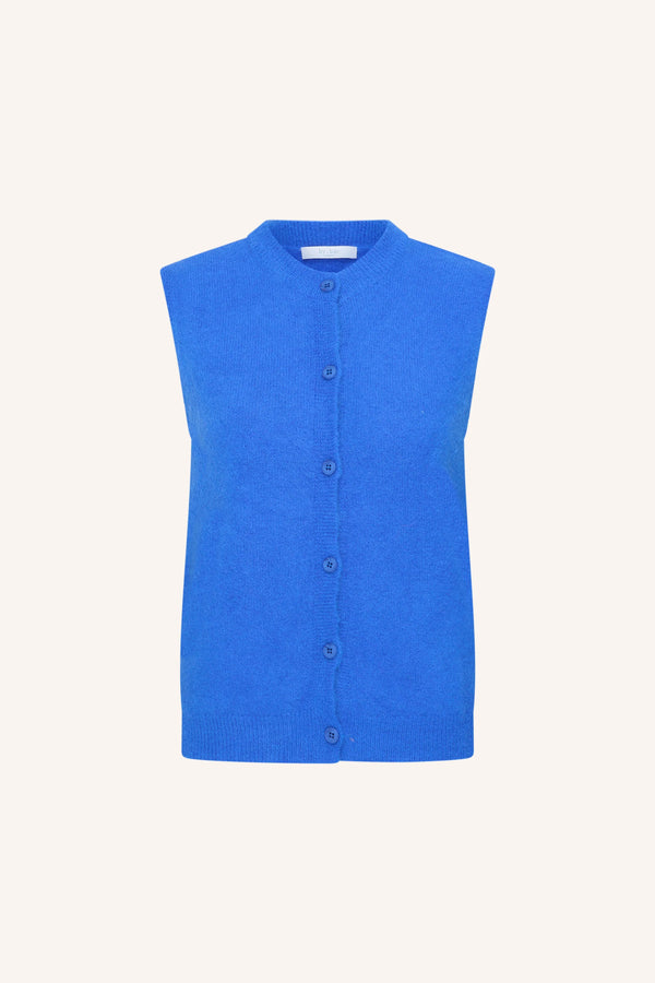 By-Bar Electric Blue Meya Spencer Pullunder Damen blau