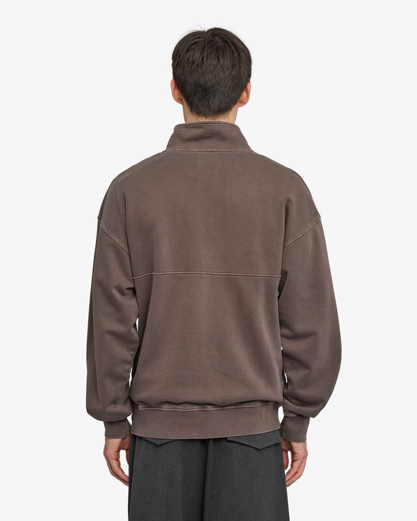 Colorful Standard Quarter Zip Pullover Faded Mud