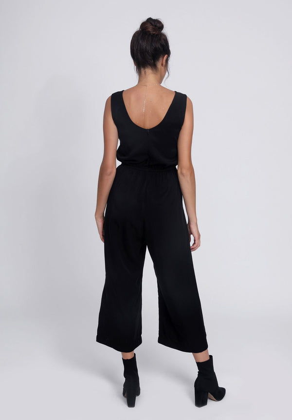Lovjoi Staine Jumpsuit Damen Einteiler schwarz