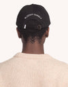Schwarze OLOW Blossom Yourself Cap mit Blossom-Yourself-Stickerei – Rückansicht