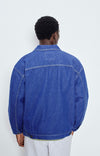 American Vintage Indigo Grezbay Jacke Herren blau