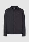 Cleptomanicx Blue Graphite Flannel Ligull Shirt Hemd Herren dunkelgrau