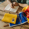 YKRA Pouch Stofftasche gelb