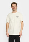 Revolution Offwhite Oldscool Streetview Backprint T-Shirt Herren weiss