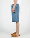 Wemoto Blue Denim 5-Pocket Shorts Herren blau