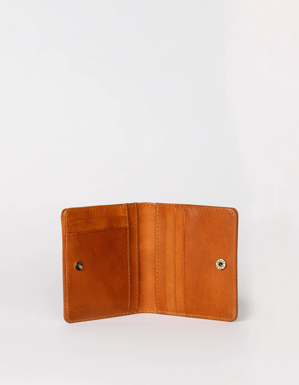 O My Bag Alex Fold-Over Wallet Classic Leder Cognac Portemonnaie unisex