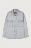 American Vintage Joybird Winter Bleach Shirt Hemd Herren hellblau