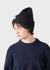 Klitmøller Wide Rib Beanie Black Mütze Schwarz