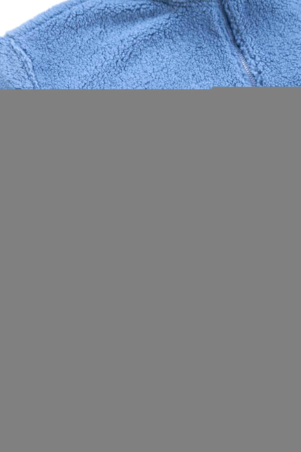 Arniko Moha Half Zip Fleecejacke Ice Blue Unisex Recycelt blau