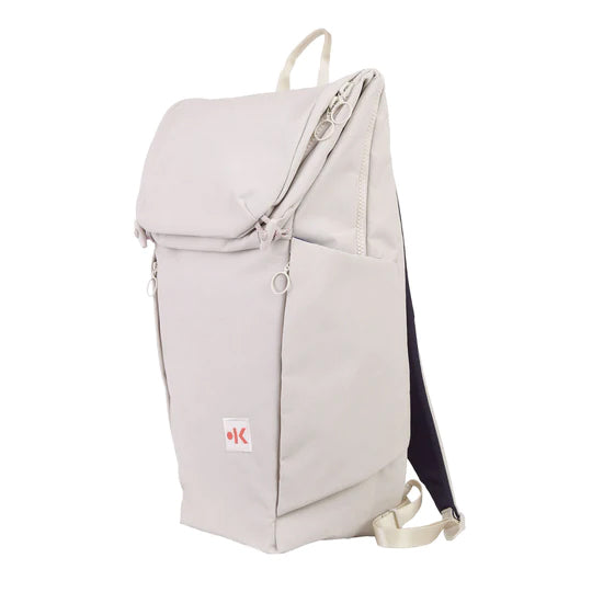 kaala Inki Backpack Yoga Rucksack Rolltop birch neutral weiß