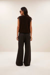 By-Bar Pelle Pinstripe Pants Damen Stoffhose Viskose braun