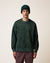 Faguo Fango Sweatshirt Dark Green Herren Modelansicht