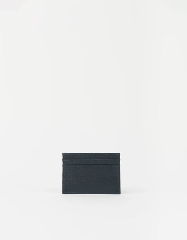 O MY BAG Mark´s Cardcase Universe Blue Soft Grain Leather blau