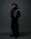 OBEY Obsidian PU Jacket Black Herren Jacke schwarz