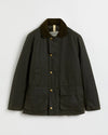 Brixtol Textiles Curtis Olive Herren Wachsjacke Wasserabweisend grün
