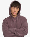 Colorful Standard Classic Organic Hood Kapuzenpullover Faded Grape Unisex braun