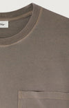 American Vintage Grisou Spray Afoma T-Shirt Herren grau
