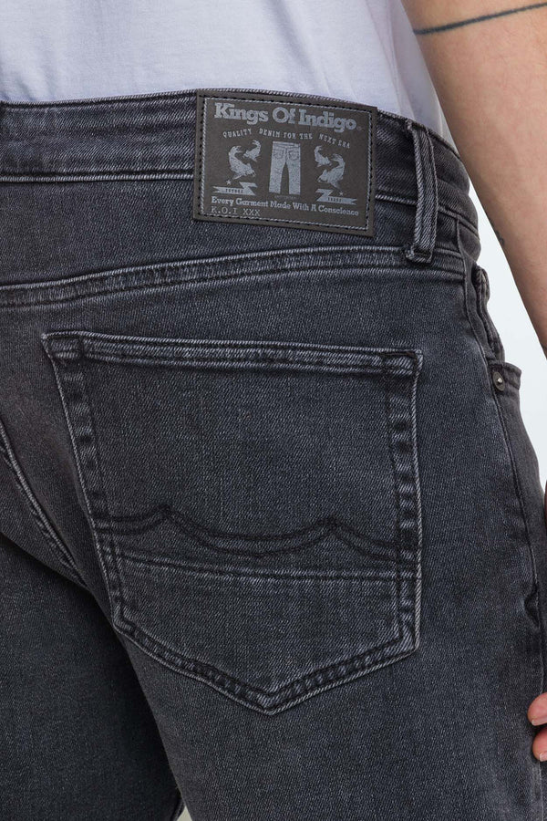 Kings Of Indigo Chales Rover Vintage Black Jeans Herren Five Pocket schwarz