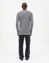 Mads Nørgaard Tobias Langarmshirt – Rückansicht am Model