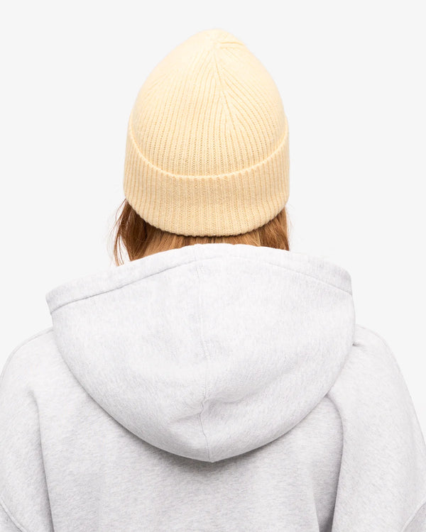 Colorful Standard Merino Beanie Mütze Soft Yellow Unisex hellgelb