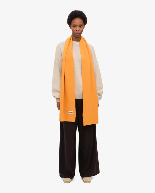 Colorful Standard Merino Wool Schal Unisex Burned Yellow gelb