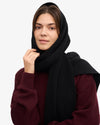 Colorful Standard Merino Wool Schal Deep Black Unisex schwarz